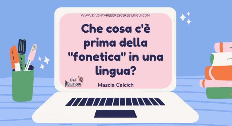 cosa c'&egrave; prima della fonetica in una lingua? webinar