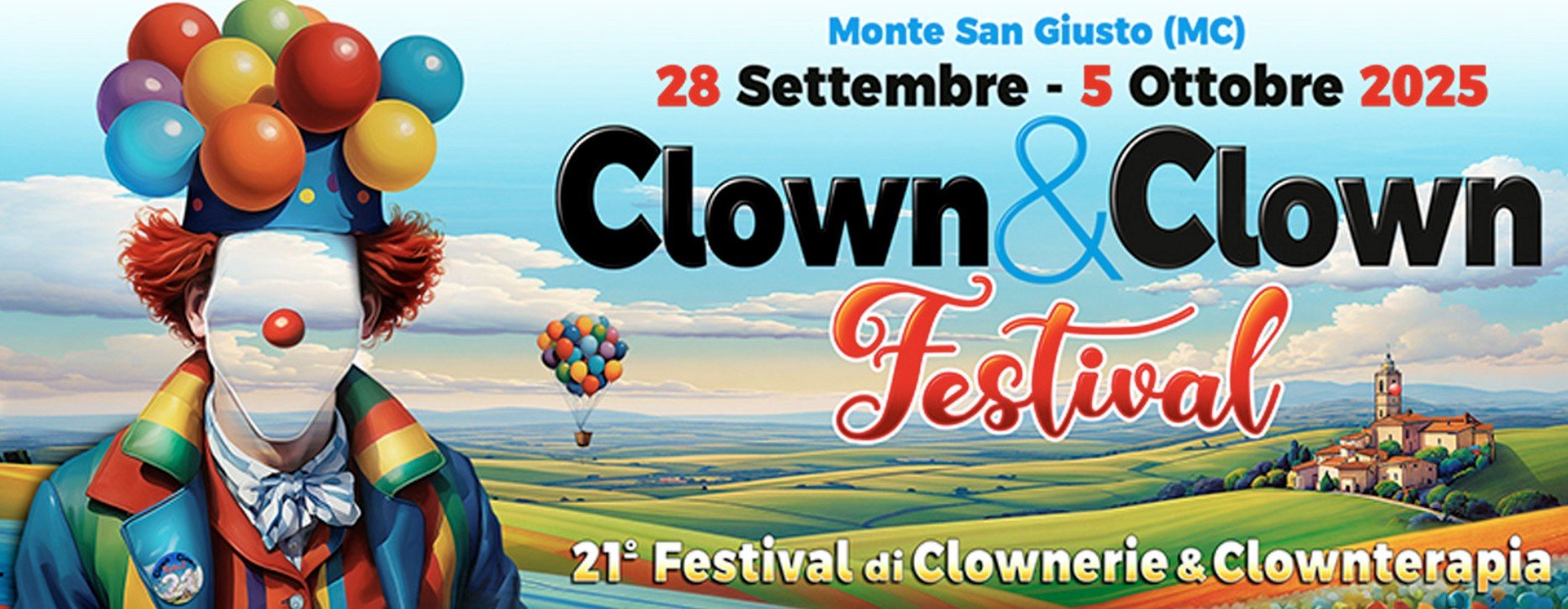 clown & cllown festival 2025 locandina