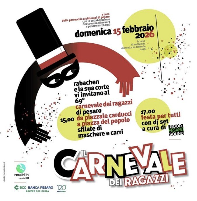 carnevale 2026 ragazzi pesaro