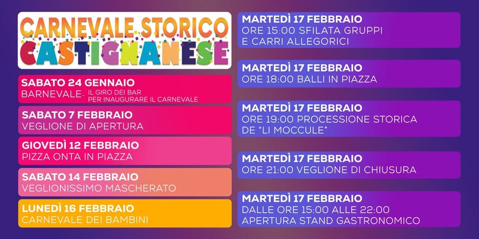 castignano carnevale 2026