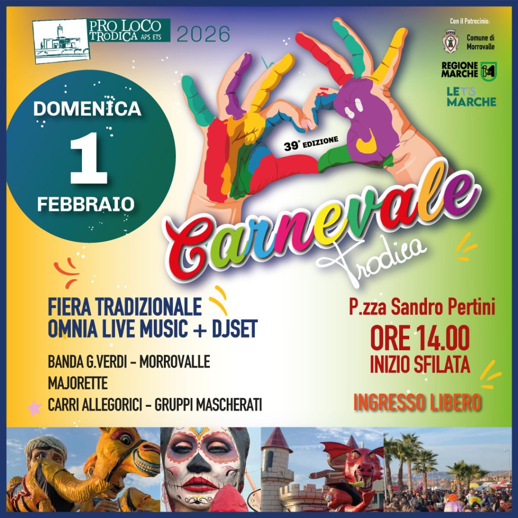 carnevale a trodica di morrovalle 2026